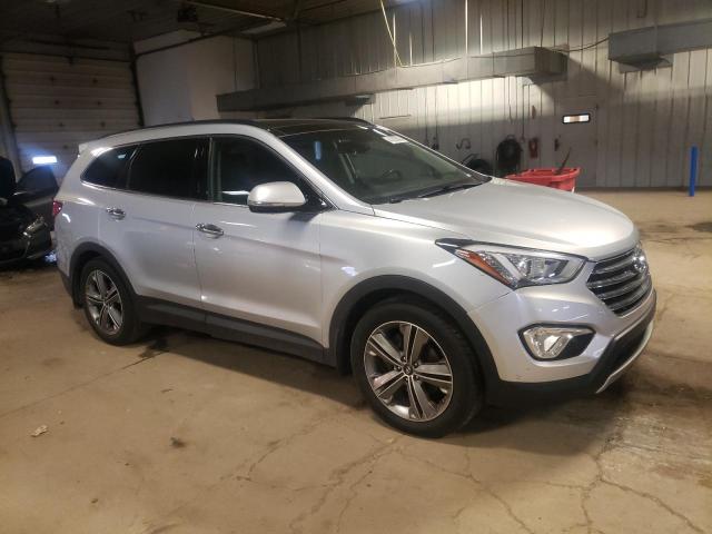 KM8SR4HFXGU135726 - 2016 HYUNDAI SANTA FE SE ULTIMATE SILVER photo 4