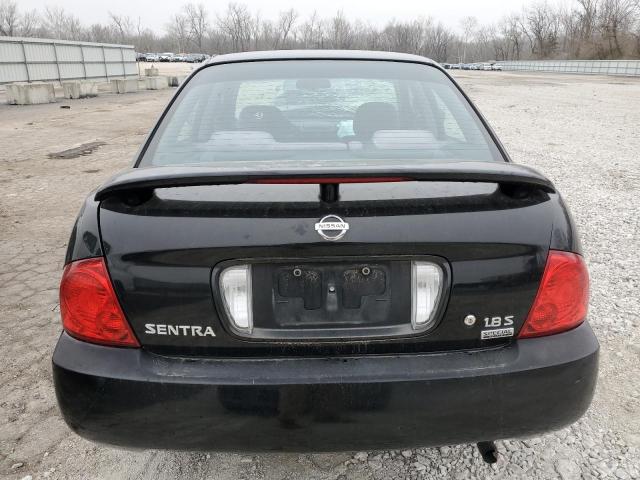 3N1CB51DX6L637160 - 2006 NISSAN SENTRA 1.8 BLACK photo 6