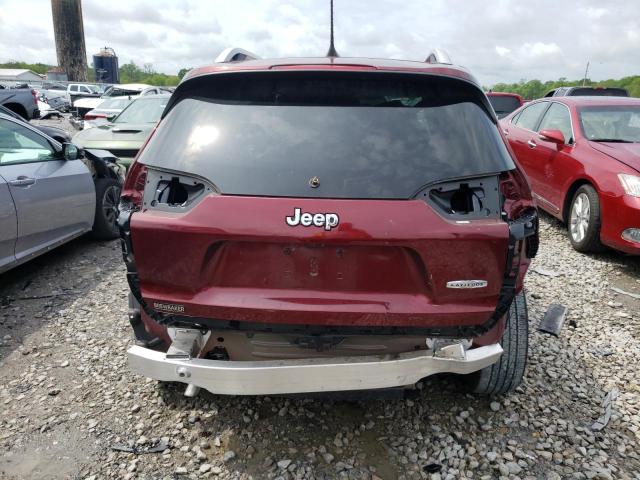 1C4PJLCB2KD373353 - 2019 JEEP CHEROKEE LATITUDE MAROON photo 6