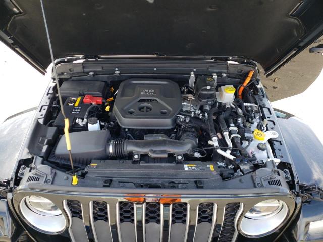 1C4JJXP62NW229899 - 2022 JEEP WRANGLER U SAHARA 4XE BLACK photo 12