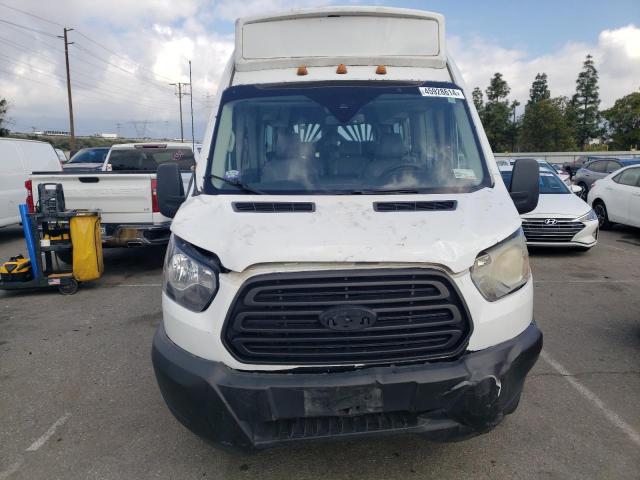 1FBVU4XMXKKA49423 - 2019 FORD TRANSIT T-350 HD WHITE photo 5