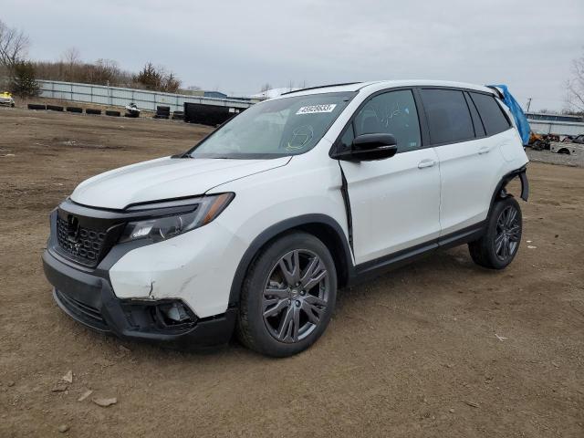 5FNYF8H58MB008712 - 2021 HONDA PASSPORT EXL Blanco foto 1