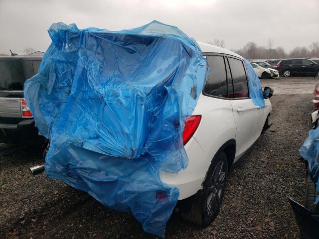 5FNYF8H58MB008712 - 2021 HONDA PASSPORT EXL Blanco foto 3