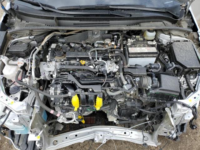 JTND4MBE5N3176436 - 2022 TOYOTA COROLLA SE SILVER photo 11