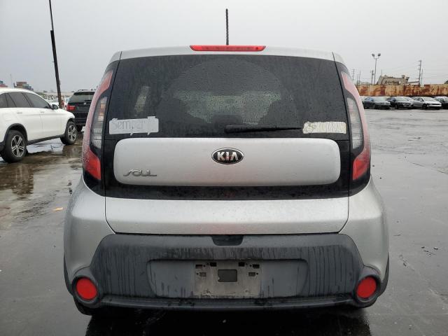 KNDJP3A52E7743544 - 2014 KIA SOUL + SILVER photo 6