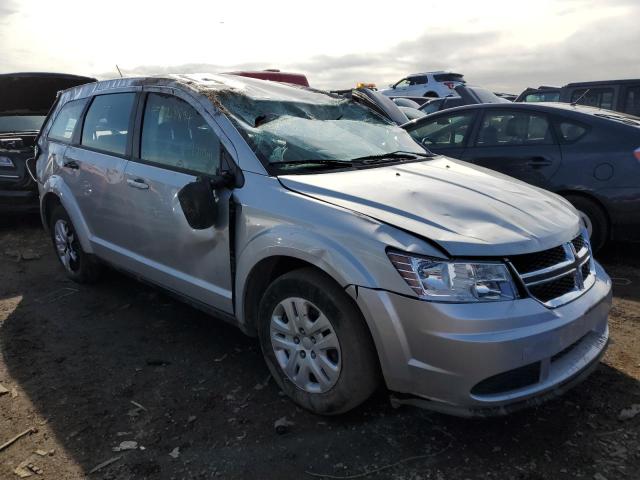 3C4PDCAB0ET261501 - 2014 DODGE JOURNEY SE SILVER photo 4