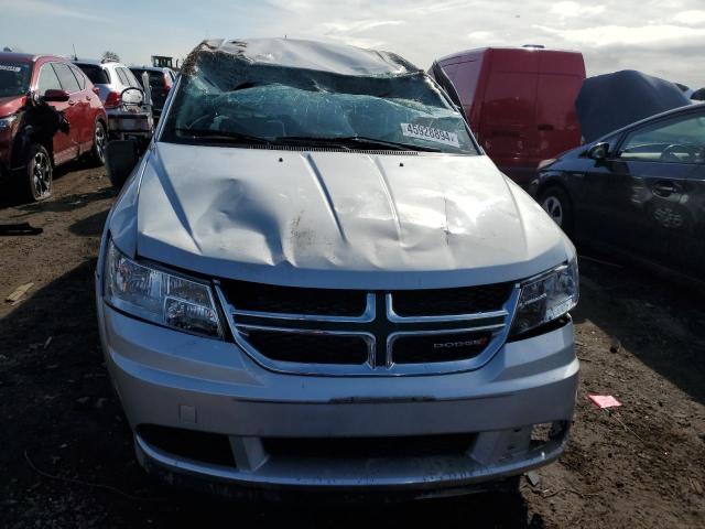 3C4PDCAB0ET261501 - 2014 DODGE JOURNEY SE SILVER photo 5