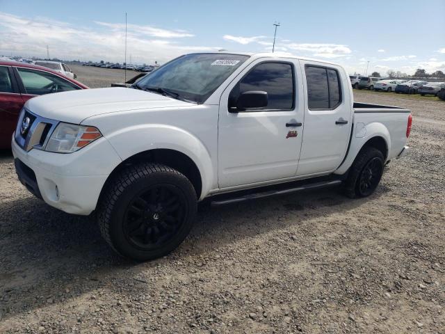 1N6AD0ERXDN721660 - 2013 NISSAN FRONTIER S WHITE photo 1