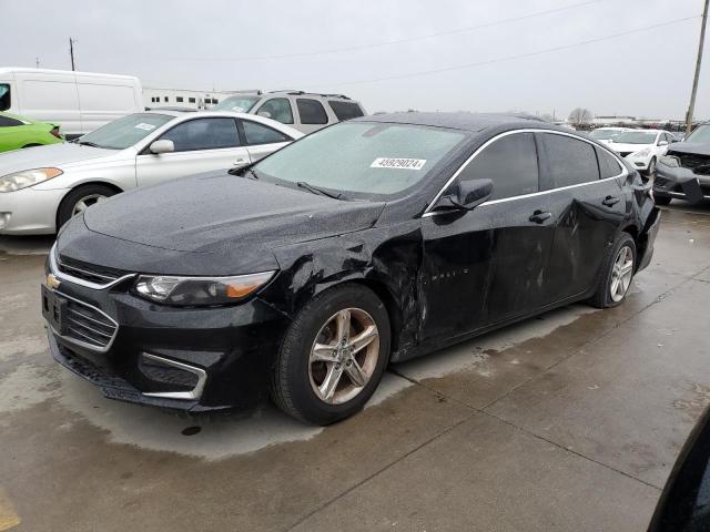 1G1ZB5ST0JF293315 - 2018 CHEVROLET MALIBU LS BLACK photo 1