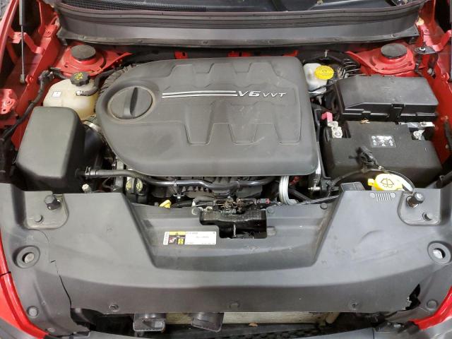 1C4PJMBS4HW600840 - 2017 JEEP CHEROKEE TRAILHAWK RED photo 12