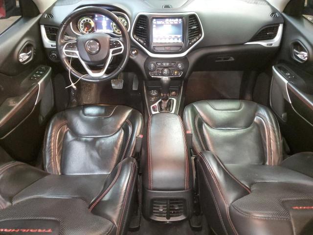 1C4PJMBS4HW600840 - 2017 JEEP CHEROKEE TRAILHAWK RED photo 8