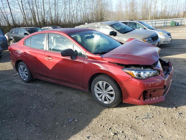 4S3GKAB69P3605305 - 2023 SUBARU IMPREZA RED photo 4