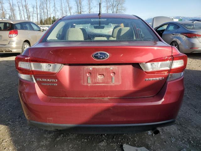 4S3GKAB69P3605305 - 2023 SUBARU IMPREZA RED photo 6