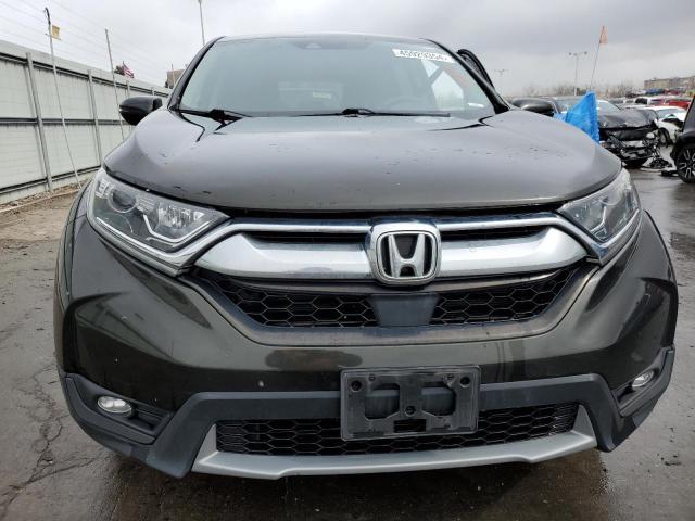 2HKRW2H53JH678165 - 2018 HONDA CR-V EX GREEN photo 5