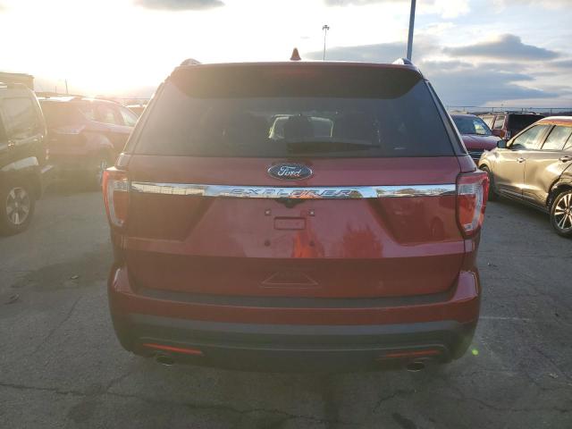 1FM5K7B82GGA06620 - 2016 FORD EXPLORER RED photo 6