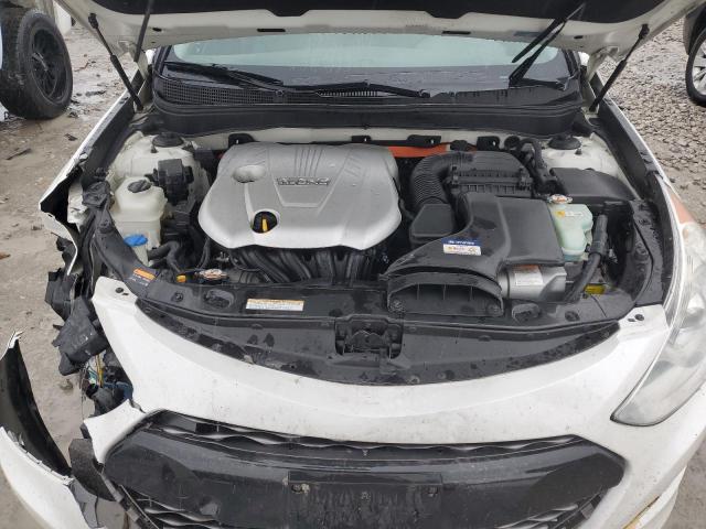 KMHEC4A4XDA095569 - 2013 HYUNDAI SONATA HYBRID WHITE photo 11