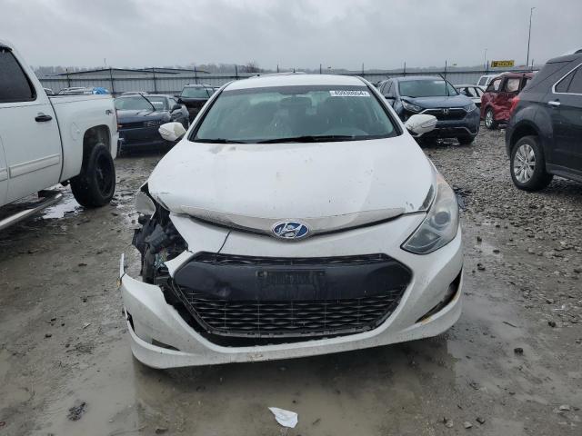 KMHEC4A4XDA095569 - 2013 HYUNDAI SONATA HYBRID WHITE photo 5