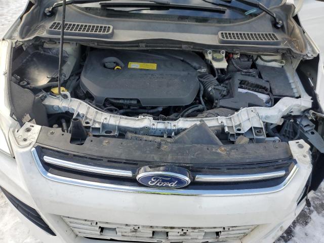 1FMCU9HX0DUC66037 - 2013 FORD ESCAPE SEL WHITE photo 12