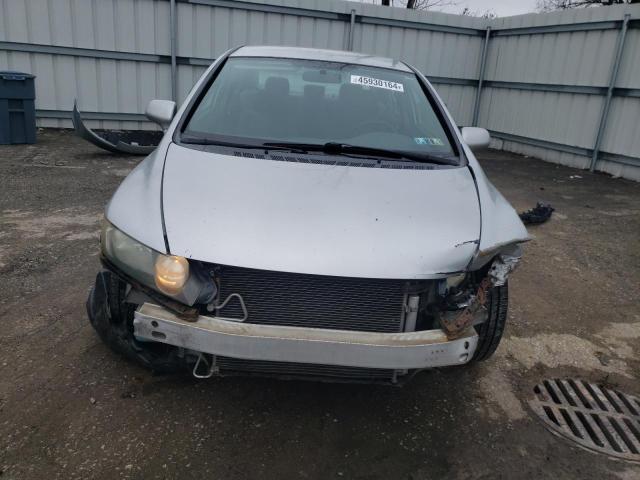 2HGFA16569H348153 - 2009 HONDA CIVIC LX SILVER photo 5