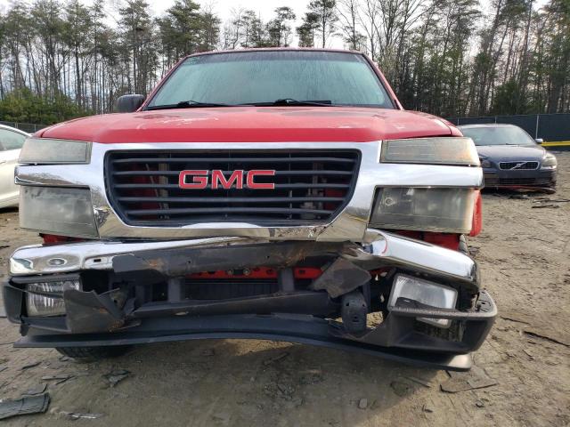 1GTDS146X68311557 - 2006 GMC CANYON RED photo 5