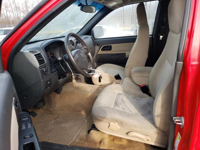 1GTDS146X68311557 - 2006 GMC CANYON RED photo 7