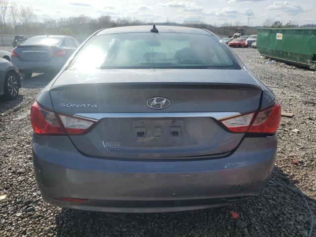 5NPEB4AC0DH633817 - 2013 HYUNDAI SONATA GLS GRAY photo 6