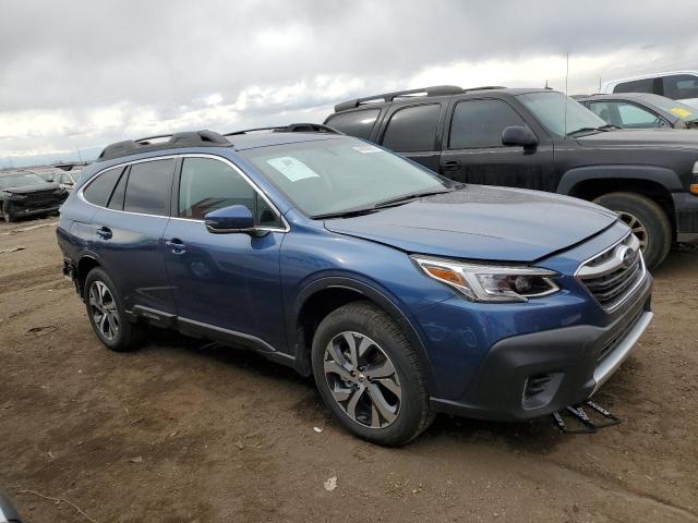 4S4BTAMC7N3229089 - 2022 SUBARU OUTBACK LIMITED BLUE photo 4