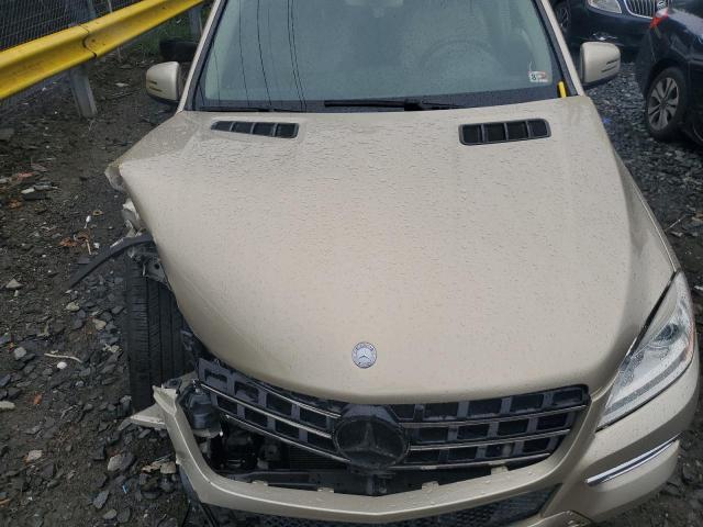 4JGDA5HB4CA077935 - 2012 MERCEDES-BENZ ML 350 4MATIC GOLD photo 12