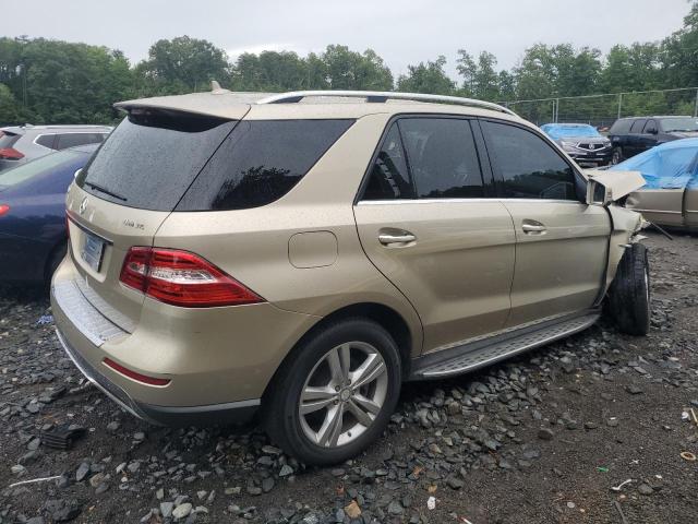 4JGDA5HB4CA077935 - 2012 MERCEDES-BENZ ML 350 4MATIC GOLD photo 3