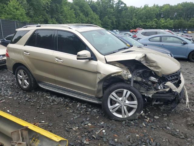 4JGDA5HB4CA077935 - 2012 MERCEDES-BENZ ML 350 4MATIC GOLD photo 4