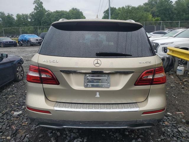 4JGDA5HB4CA077935 - 2012 MERCEDES-BENZ ML 350 4MATIC GOLD photo 6