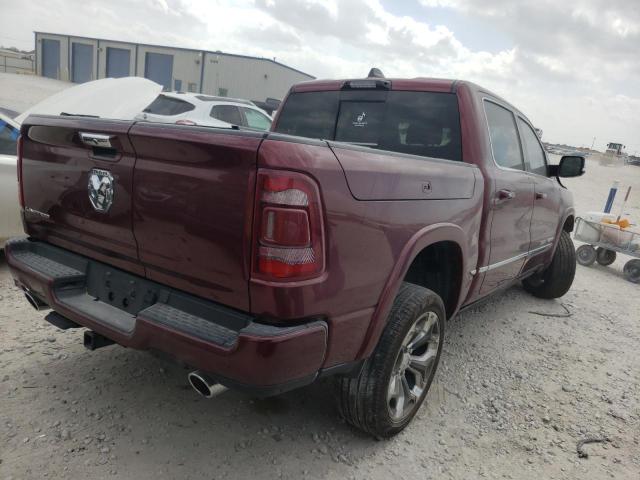 1C6RREHT8NN152828 - 2022 RAM 1500 LIMITED RED photo 3