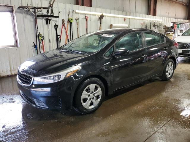 3KPFK4A76JE165440 - 2018 KIA FORTE LX BLACK photo 1