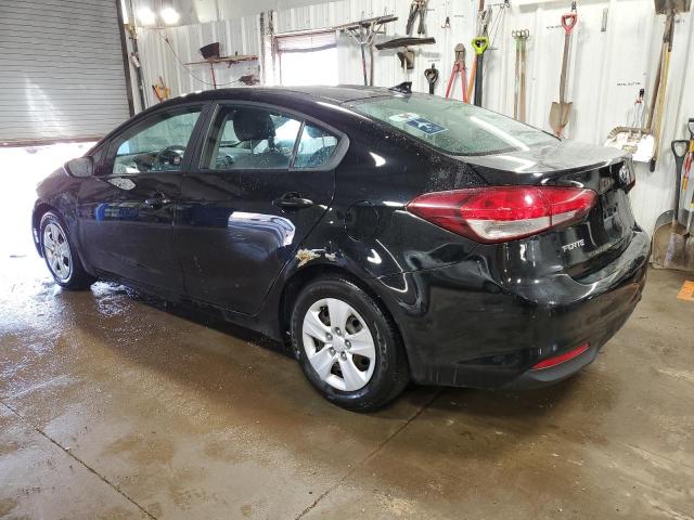 3KPFK4A76JE165440 - 2018 KIA FORTE LX BLACK photo 2