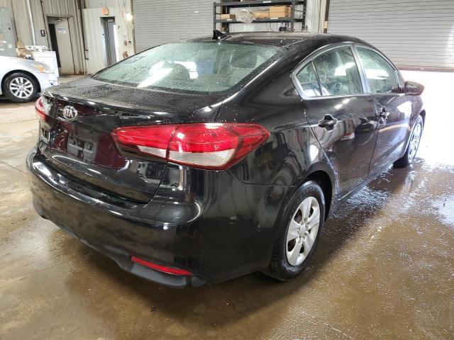 3KPFK4A76JE165440 - 2018 KIA FORTE LX BLACK photo 3