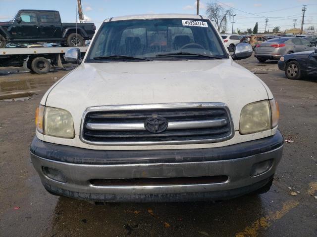 5TBRN34172S283101 - 2002 TOYOTA TUNDRA ACCESS CAB SR5 WHITE photo 5