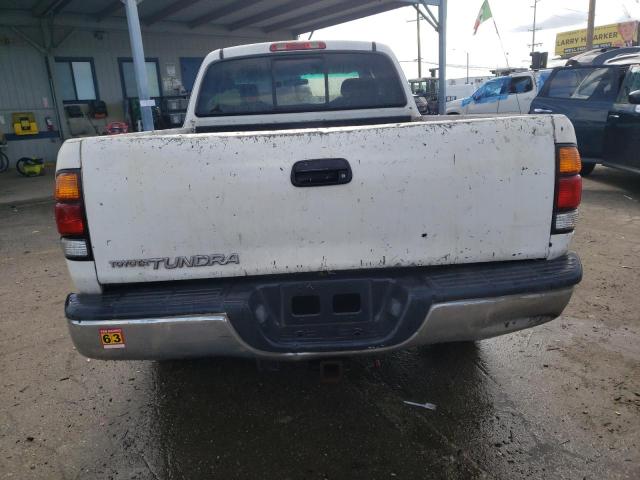 5TBRN34172S283101 - 2002 TOYOTA TUNDRA ACCESS CAB SR5 WHITE photo 6