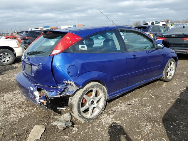 3FAHP39554R115879 - 2004 FORD FOCUS ZX3 SVT BLUE photo 3