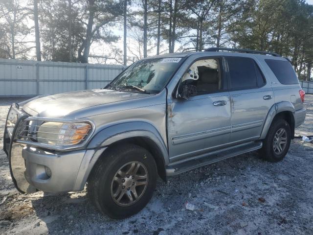 5TDBT48A36S269152 - 2006 TOYOTA SEQUOIA LIMITED SILVER photo 1