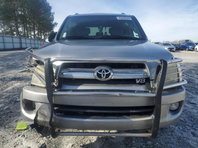 5TDBT48A36S269152 - 2006 TOYOTA SEQUOIA LIMITED SILVER photo 5