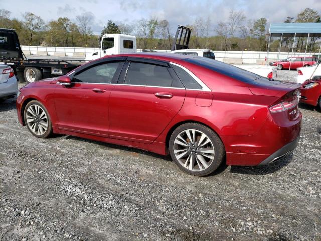 3LN6L5C9XHR615333 - 2017 LINCOLN MKZ SELECT RED photo 2