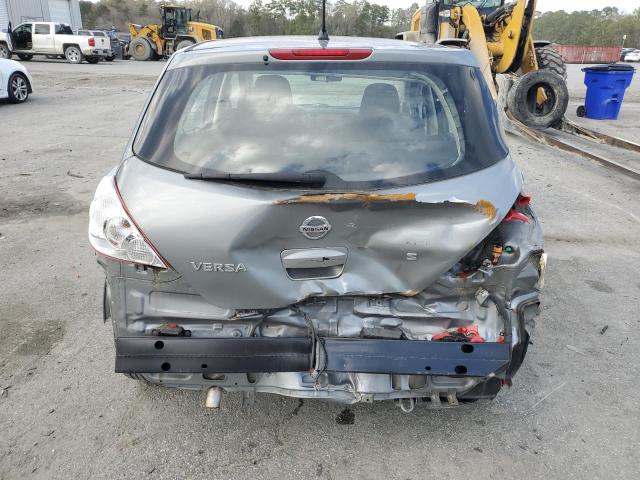 3N1BC13E37L441702 - 2007 NISSAN VERSA S SILVER photo 6