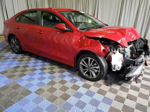 3KPF24AD6PE628191 - 2023 KIA FORTE LX RED photo 4