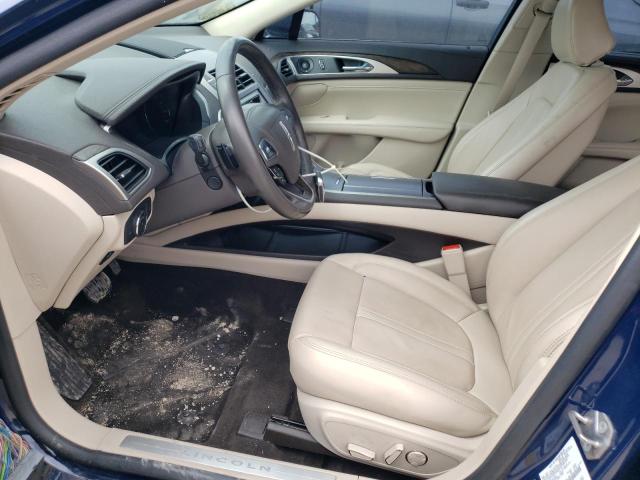 3LN6L5E90LR609384 - 2020 LINCOLN MKZ RESERVE ლურჯი ფოტო 7