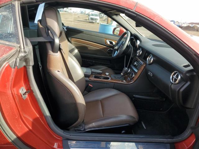 WDDPK4HA4FF104659 - 2015 MERCEDES-BENZ SLK 250 RED photo 10