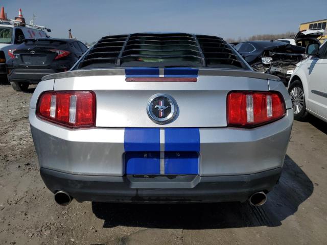 1ZVBP8AN4A5131205 - 2010 FORD MUSTANG SILVER photo 6