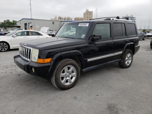 1J8HH58258C155676 - 2008 JEEP COMMANDER LIMITED BLACK photo 1