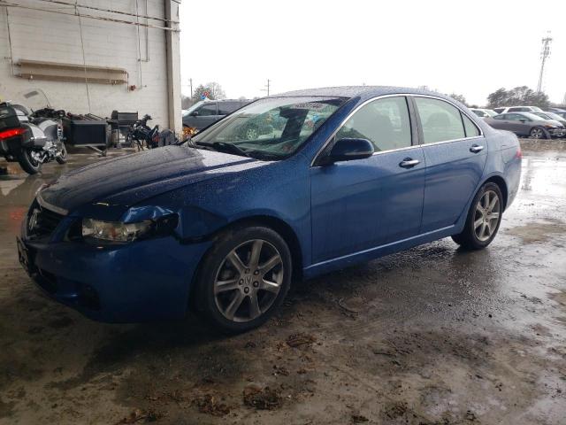 JH4CL96844C019367 - 2004 ACURA TSX BLUE photo 1