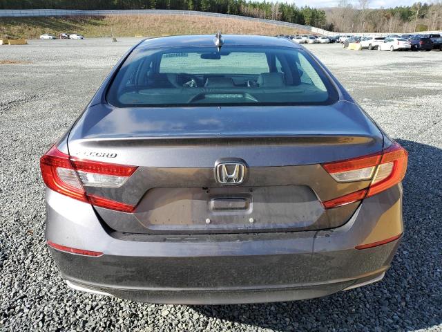 1HGCV1F18MA032393 - 2021 HONDA ACCORD LX CHARCOAL photo 6