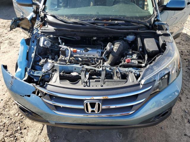 5J6RM3H5XDL048472 - 2013 HONDA CR-V EX TEAL photo 11